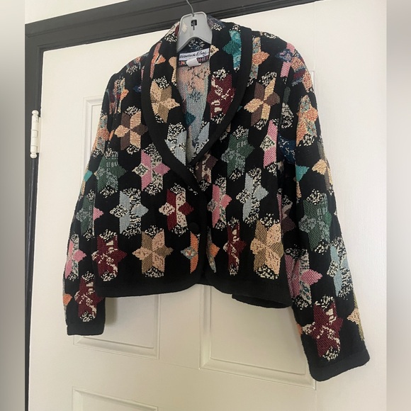 Colorful Patterned Blazer - Picture 4 of 5